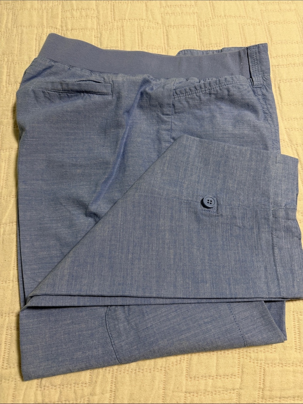 Talbots  Lightweight Blue Casual capri Pants